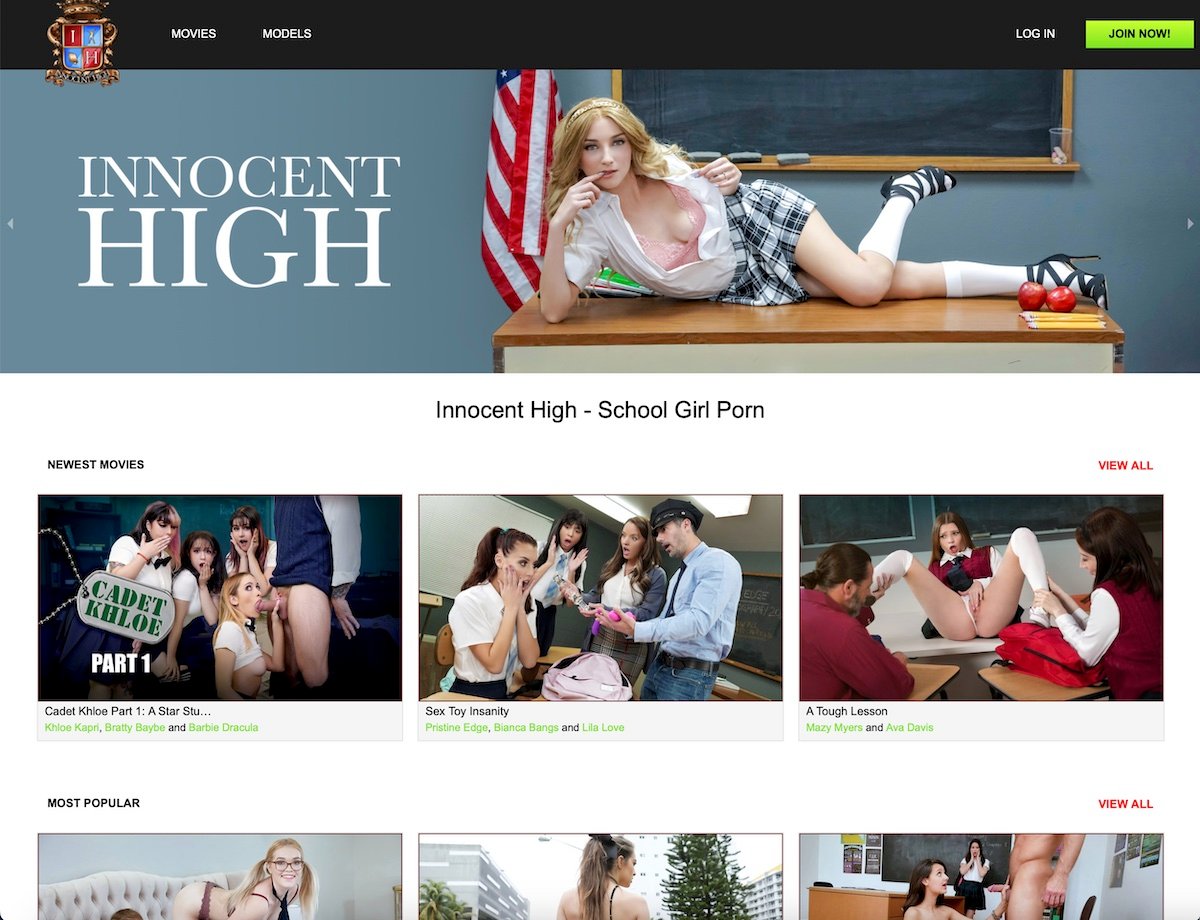 Innocent High Review - Teen Porn Sites