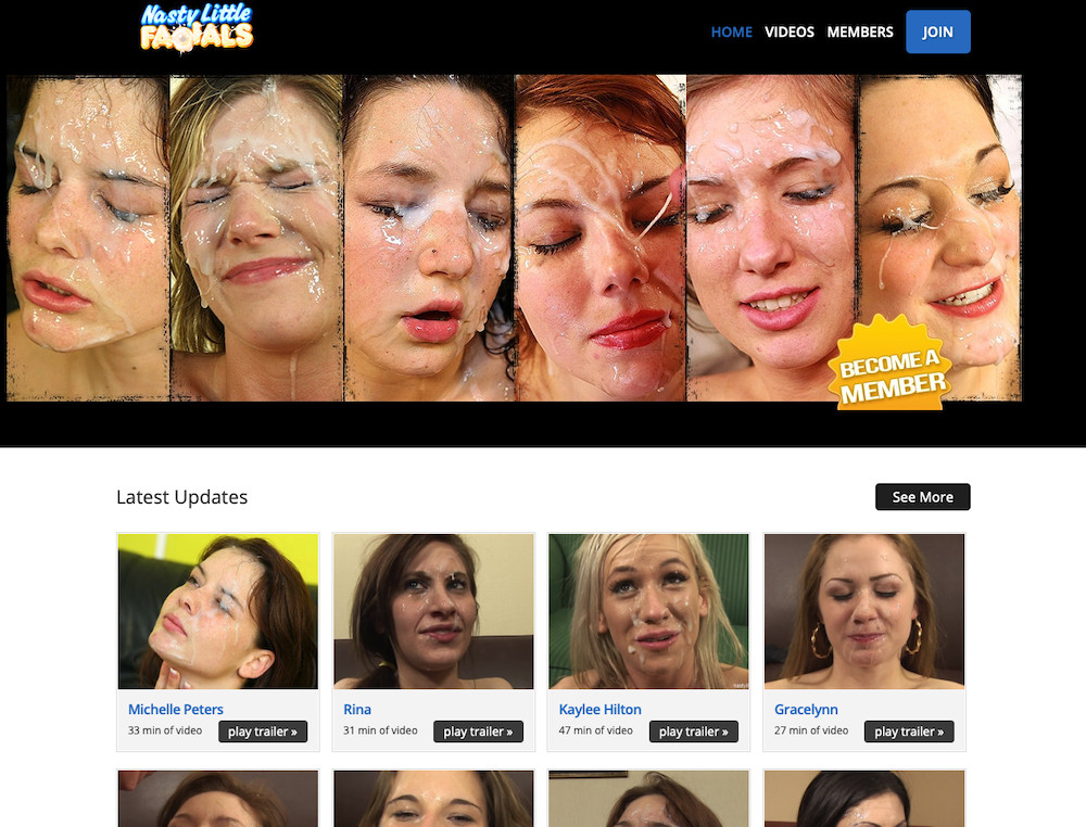 1000px x 762px - Nasty Little Facials - Review by The Lord Of Porn