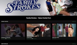 Family Strokes porn site