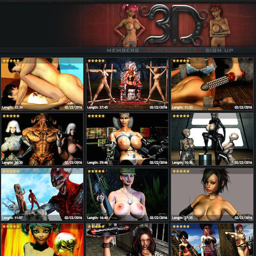 All 3d Animated Movie Sites - TOP 10 3D Animation Porn Sites - The Lord Of Porn