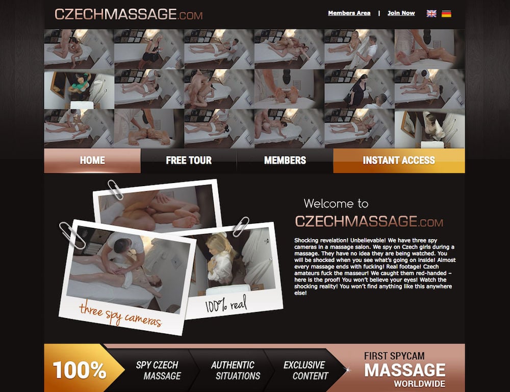 Czech porn massage