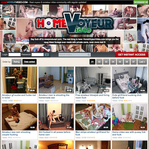 the voyeur web mainpage