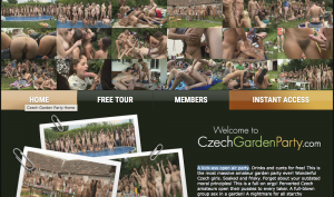 Czech Garden Party porn site