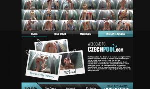Czech Pool porn site