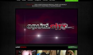 Cruel City porn site