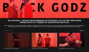 Black Godz gay porn site