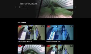 Czech Gay Solarium porn site