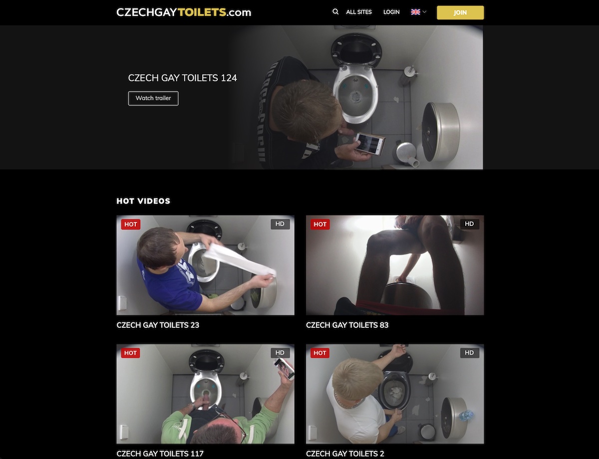 gay czech toilet voyeur