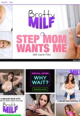 Bratty MILF porn site