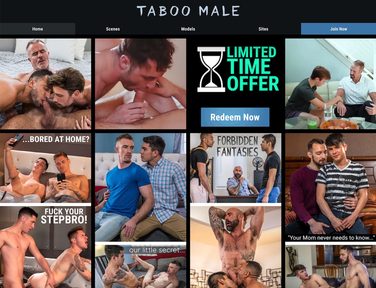 Gay Taboo Porn - Taboo Male - Gay Porn Site Review | The Lord Of Porn