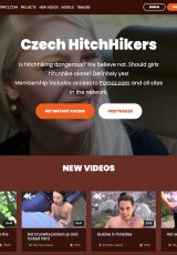 Czech Hitchhikers porn site