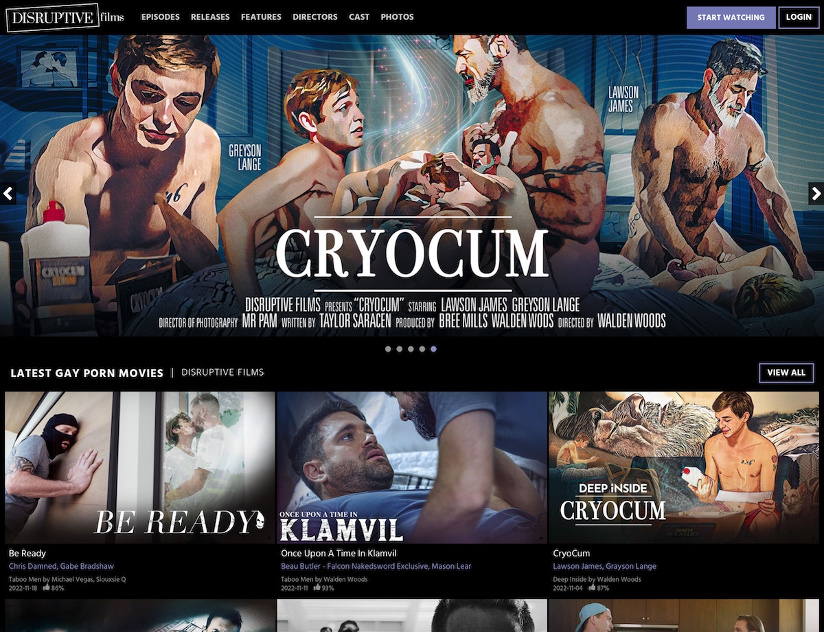 Disruptive films gay porn