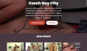 Czech Gay City porn site