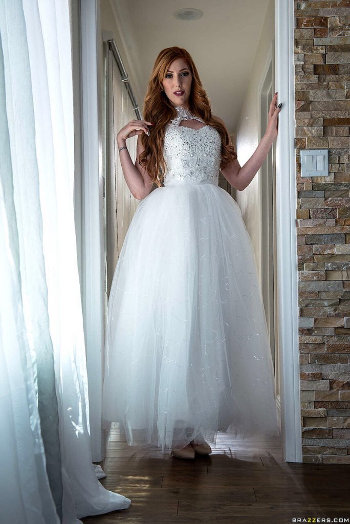Lauren Phillips wedding dress