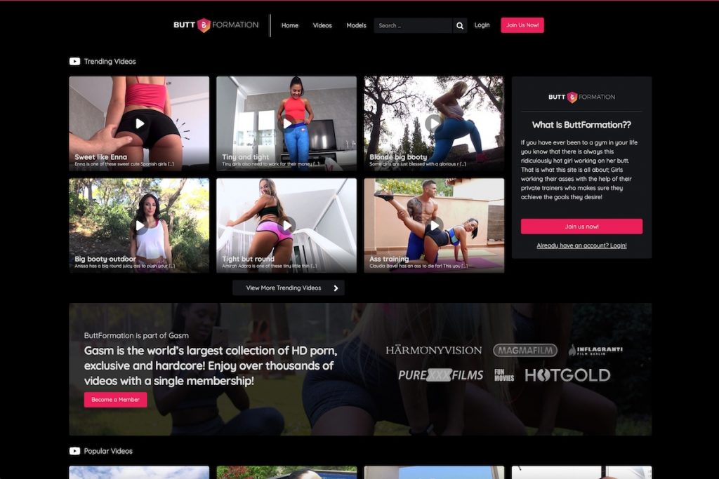 Butt Formation fit porn site